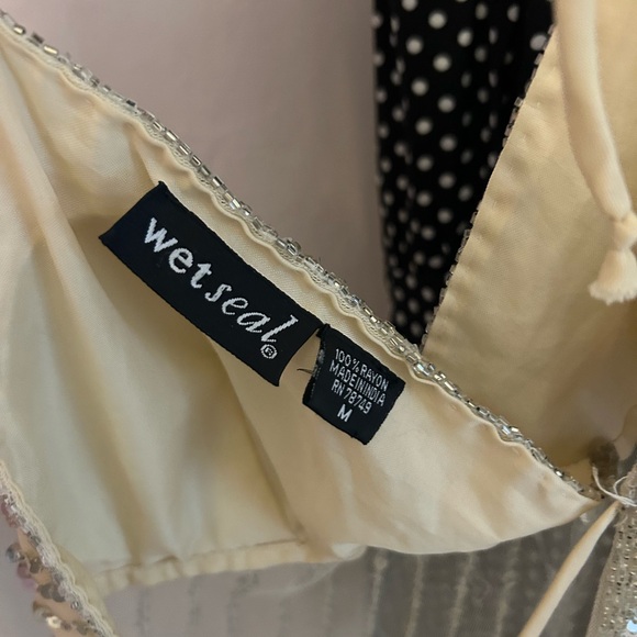 Vintage wet seal sequin top! - Picture 2 of 2